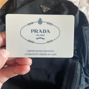 Prada V139 small backpack Prada | Bags | Prada Backpack V39 | Poshmark main image 2